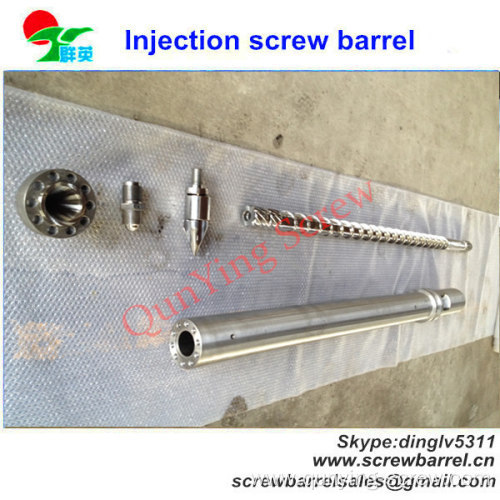 Injection screw PP PE ABS assembly barrel